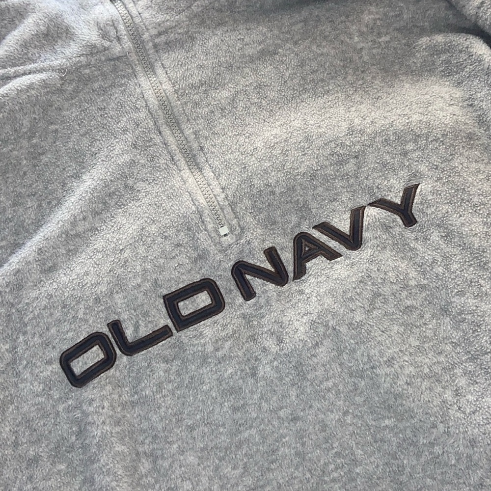Vintage Old Navy Quarter Zip. String Bottom.